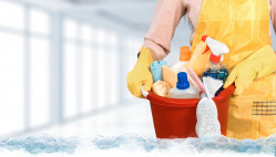 Entreprise de nettoyage industriel pour de l'entretien de locaux et désinfection de sanitaires  